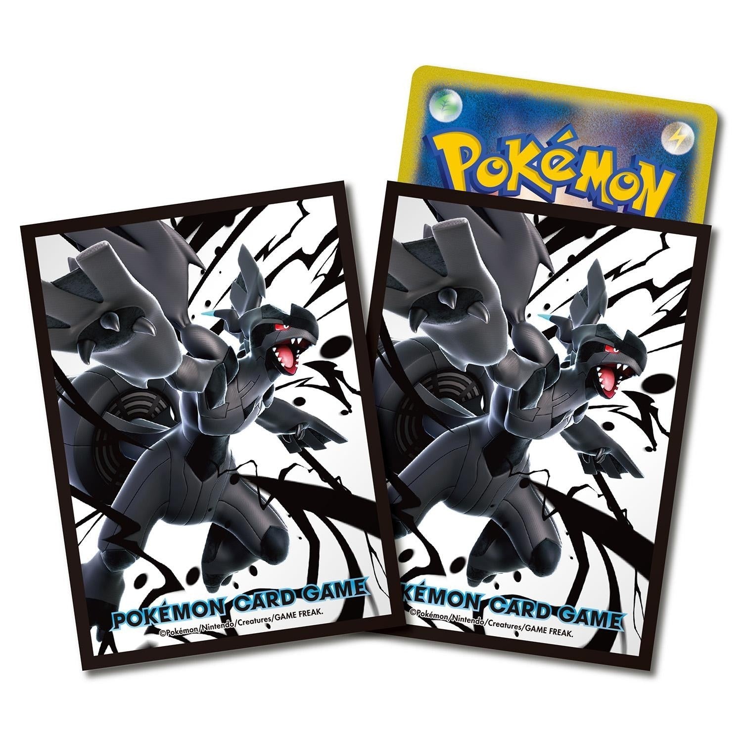 Zekrom Sleeves Pack (64pcs)  Pokemon Center Japan0