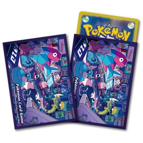 Game Corner Sleeves Pack (64pcs)  Pokemon Center Japan0