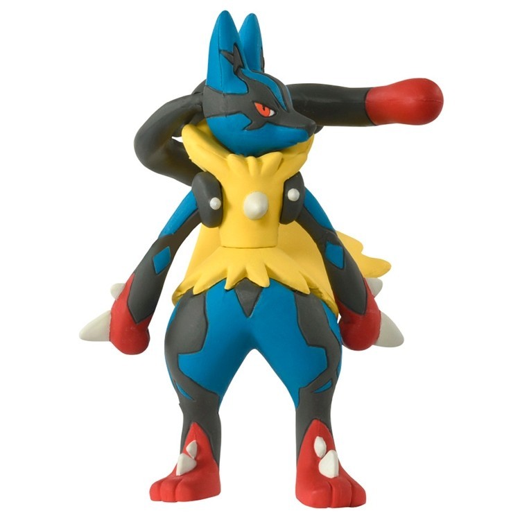 Mega Lucario Figure (12x8x7,5 cm/68 g)  Pokemon Center Japan2